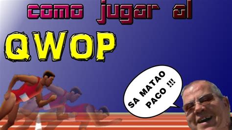 COMO JUGAR AL QWOP (TUTORIAL) .